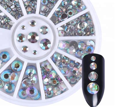 China 2019 Stylish Hotsale Flatback Rhinestone Finger Nail Art Nail Art Decoration Nail Art Accessories for sale