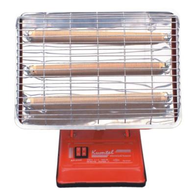 China 3 Tube 2021 EH-1500 1500W Ceramic Halogen Tubular Electric Infrared Heater, Portable Rechargeable Electric Heater, Adjust Electric Heater for sale