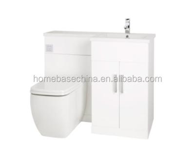 China Modern Bathroom Ceramic WC Toilet With Mirror And Shelf for sale