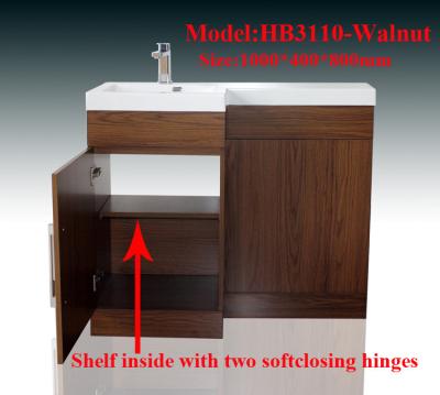 China Modern FSC Vanity Modern Bathroom, Waterproof Bathroom Furniture, Plywood Bathroom Vanity for sale