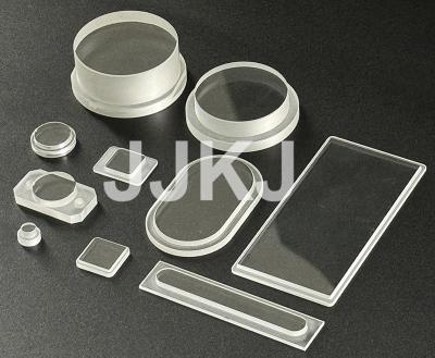 China Dia 0.1mm-500mm Custom Sapphire Windows Optical Grade Sapphire Step Windows for sale