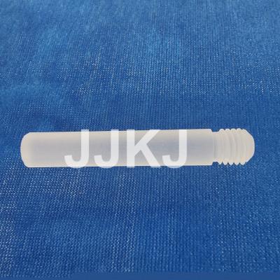 China High Precision Sapphire Rods Stock Optical Glass Rod With Screw Thread for sale