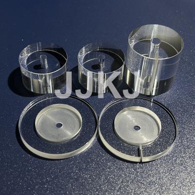 China 99.999% Purity Sapphire Optical Components DSP 60/40 9 Hardness for sale