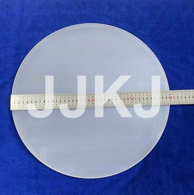 China Diameter 420 mm C-as Eénkristal saffier ongepolijst saffier Optische plaat Te koop