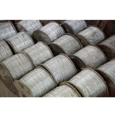 China Construction Hot Sales 1X7 Galvanized Steel Wire Rope For Drawing for sale