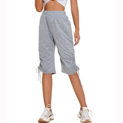 China Breathable Materials Environmentally Friendly Durable Casual Woman Sweat Shorts Product Pants for sale