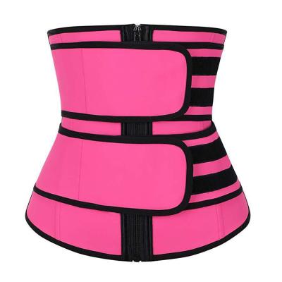 China Wholesale Breathable Custom Waist Support Yoga Exercise Sweat Abdomen Belt Women Body Shaper Sweat Slimming Sauna Waist Trainer Belt for sale