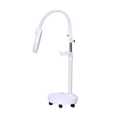 China Wholesale Professional Illuminated Illuminated Lamp Magnifying Aesthetics With Tray Stand Magnifiers Led LH-106 for sale