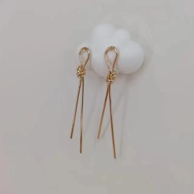 China Other special brass earrings are the latest trend simple and elegant earrings for sale