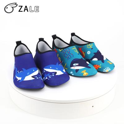 China ZALE Lightweight Barefoot Beach Aqua Lightweight Shoes Protective Foot Safety For Kids for sale