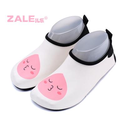 China Zale Lightweight 2018 Kids Customized Quick Dry Dive Or Boots Swin Shoes Adult/Kids Beach Swim Neoprene Socks for sale