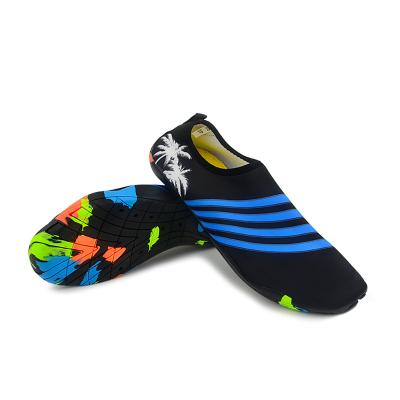 China Quick-drying yoga exercise shoes men's and women's shoes PU men's and women's water shoes beach barefoot swimming surfing shoes socks for sale