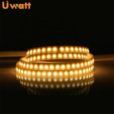 China New Arrival SMD2835 12V 24V 2700K 2200K 3000K 120 LED Strip Light Residential Warm White With PU Wrap for sale