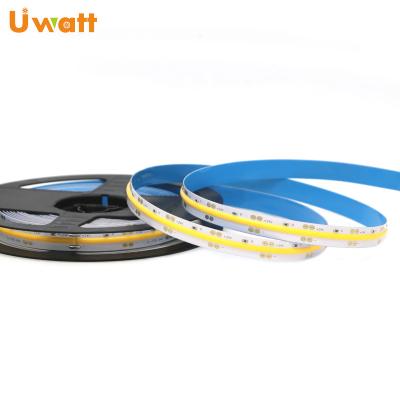 China New Warranty DC24v 480 Led/m COB LED Theme Park Flexible Strips Light 3 Years With Exhibition Showroom Decoration for sale