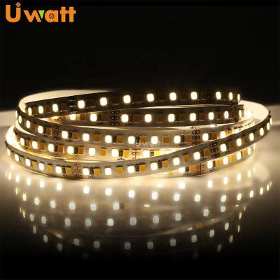 China Desktop DC24V WW Adjustable CW NW Single Row Double Dual Color SMD 2835 LED Strip For Panel Light for sale