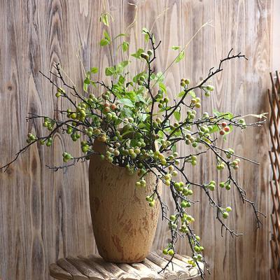 China Modern Realistic Artificial Holly For Wedding Party Home Decor Layout Decoration Artificial Christmas Crafts for sale