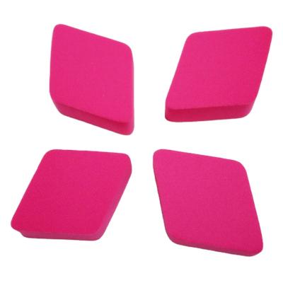 China Beauty Care Makeup Tools Cosmetic Diamond Shape Red Makeup Sponge Beauty for sale