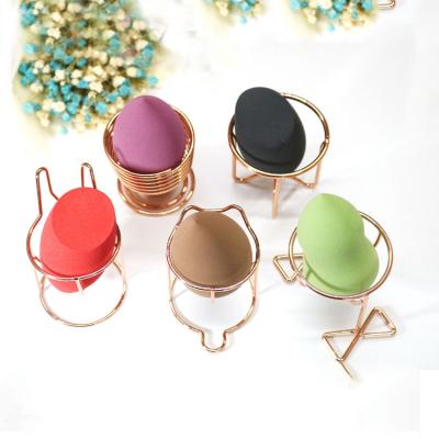 China HZMFactory Low Price Squash Latex Promotional Super Soft Oval Even Waterdrop Cosmetics Beauty Makeup Sponge Free Blender for sale