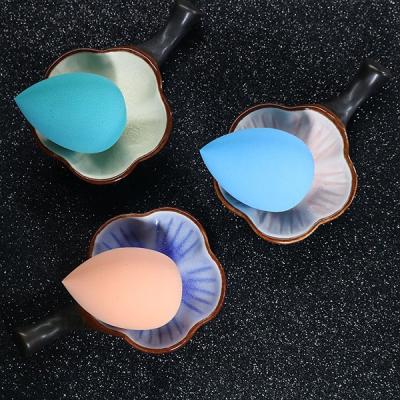 China HZM Best Soft Sponge Blenders No Latex Laser Base Makeup Beauty Sponge Private Label Custom Cosmetics Blow Blender for sale