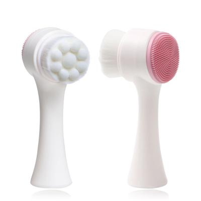 China Makeup Cosmetics Facial Cleansing Brush Facial Cleansing Brush Silicone Face Wash Brush Deep Clean Useful Comfortable Wholesale for sale