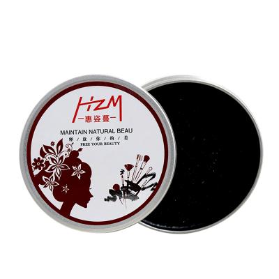 China HZM 2021 Simple Round Customized Easy Custom Made Brush Cleaner Black Color Logo Dryer Makeup Brush Cleaner for sale