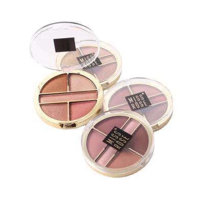 China Customized HZM 2021 Brand 5 Colors Private Label Makeup Cosmetic Eyeshadow Waterproof for sale