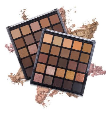 China HZM 2021 Hot Sale 25 Colors Waterproof Customized Make Up Eyeshadow Palette for sale