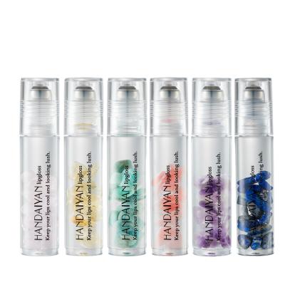 China HZM Waterproof Custom Wholesale Natural Magical Moisturizing Vegan Flavored High Quality Lip Gloss for sale