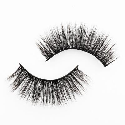 China Wholesale Best Quality 4 Pairs Box Natural Soft Individual False Mink Eyelash Wick 4d Private Label Mink Synthetic Siberian Eyelash Extensions for sale