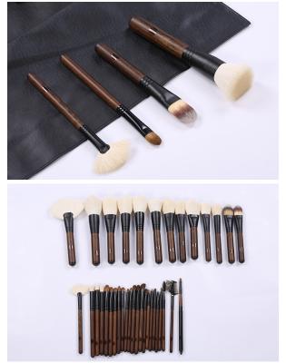 China HZM 26 Pcs Wholesale Kit HZM 26 Pcs Professional Makeup Brush Set Professional Luxury Natural Makeup Brush Foundation Blush Concealer Pencil for sale