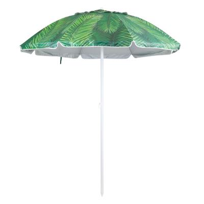 China Large Tilt Commercial Umbrella Manufacturers Modern Rainbow Sun Fishing Portable Outdoor Beach Umbrella for sale