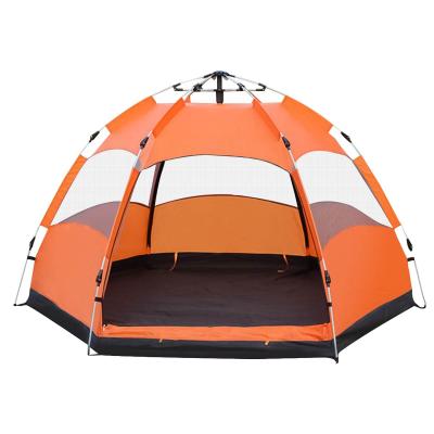 China Extended Type 3-4 Person Inflatable Tent Automatic Portable Waterproof Outdoor Camping Tent 5-7 Person Big Shopping Tent For Sale for sale