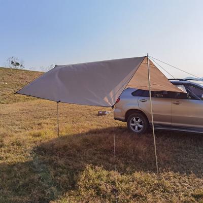 China Tube Type Tent Stake Retractable Inflatable Garage Retractable Outdoor Side Rear Camping Tent Folding Tailgate Car Roof Top Tent For Sale for sale