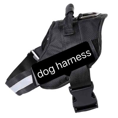 China Quick Release Handle Easy Control And No Pull Adjustable Breathable Reflective Dog Harness Safety Dog Harness for sale