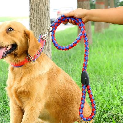 China New Reflective Logo Lightweight Custom Adjustable Soft Padded Air Layer Dog Harness Pet Dog Safety Harness With Rubber Dog Collar Leash for sale