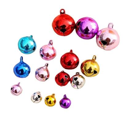 China Blue Cats Gold Silver Pink Red 25mm China Green 18mm Purple Pets Metal Fish Wind Chime Hunting Dog Bell for sale