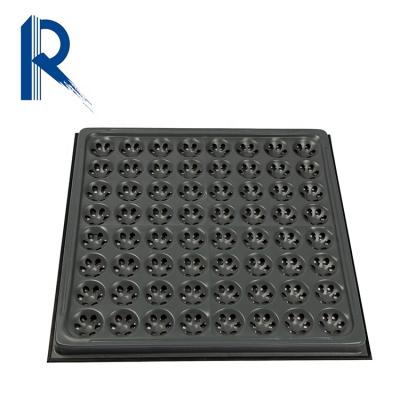 China Modern Expanded Floor Steel Anti-Static China Data Center, 17% Perforated Ventilation Board Factory Workshop Rate Air Flow Panel PS6040-1 for sale