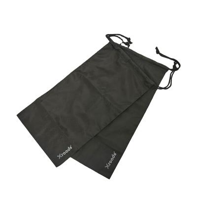 China Soft Polyester Xroads Brand Polyester String Bag Shoe Bag For Travelers for sale