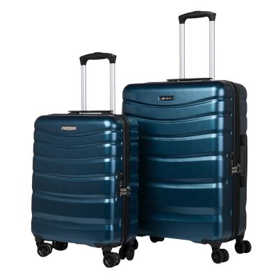 China High Quality ABS Luggage Carry On Suicase Airport Travel Design Luggage With TSA Lock for sale