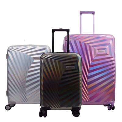 China Luggage Trolley Set 2021 Hot Sale 3pcs Trolley Case CTH0066 Luggage Set for sale