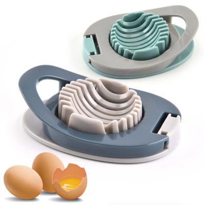 China Plastic Stocked Kitchen Instruments Egg Slicer Egg Cutter for sale