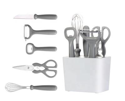 China Stocked 5pcs kitchen implements with block set for sale