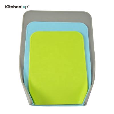 China Amazon Stocked Hot Selling Set of 3pcs Narrow-Told Design Cutting Board for sale