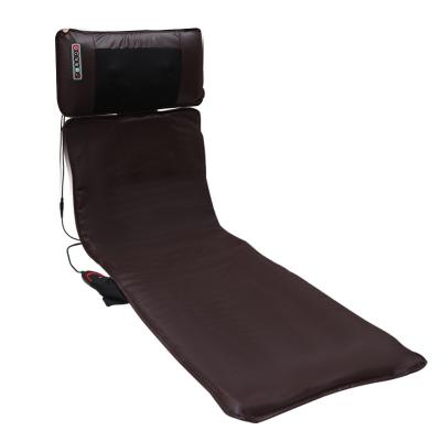 China Help you relax and get rid of body fatigue Multifunctional massage mattress cervical lumbar back home massager whole body electric heating vibration massage pad for sale