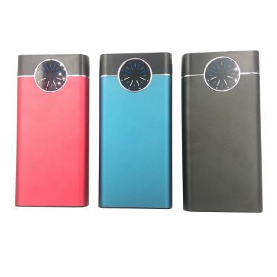 China Fast Charging Support 20000 MAH Portable Fast Charging Power Bank Clock Display Power Bank LED Flashlight Power Bank for sale