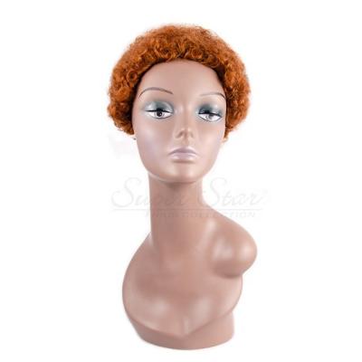 China Nice Black Hair French Curly Curly Wig Afro Curly Color For Women Looks Beautiful Sexy And Natural 100% Short Hair Wig For Hair for sale