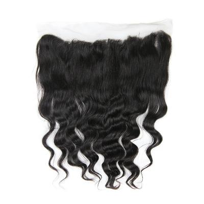 China Full Lace Closure Hairline Hairline Closure Atural Raw Virgin Remy Human Hair Full Lace Closure Lace Frontal Closure With Bundles for sale