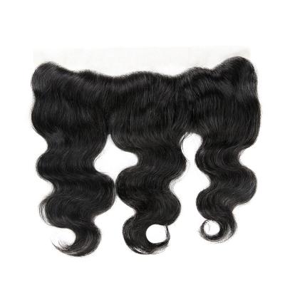 China Superstar Wholesale13x4 Brazilian Body Wave Human Hair HD Transparent Lace Frontal Closure For Unprocessed Raw Virgin Body Wave Extension for sale