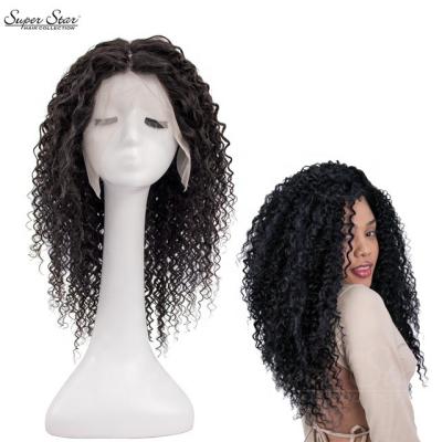 China Water wave superstar hair LOGO factory selling synthetic chemical fiber popular curly curly wigs weaves and wigs seller for black woman for sale