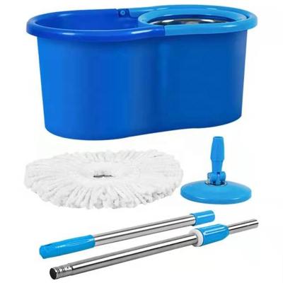 China Traditional Water Spinning Microfiber Magic Broom Easy Life Floor Mop With Bucket for sale